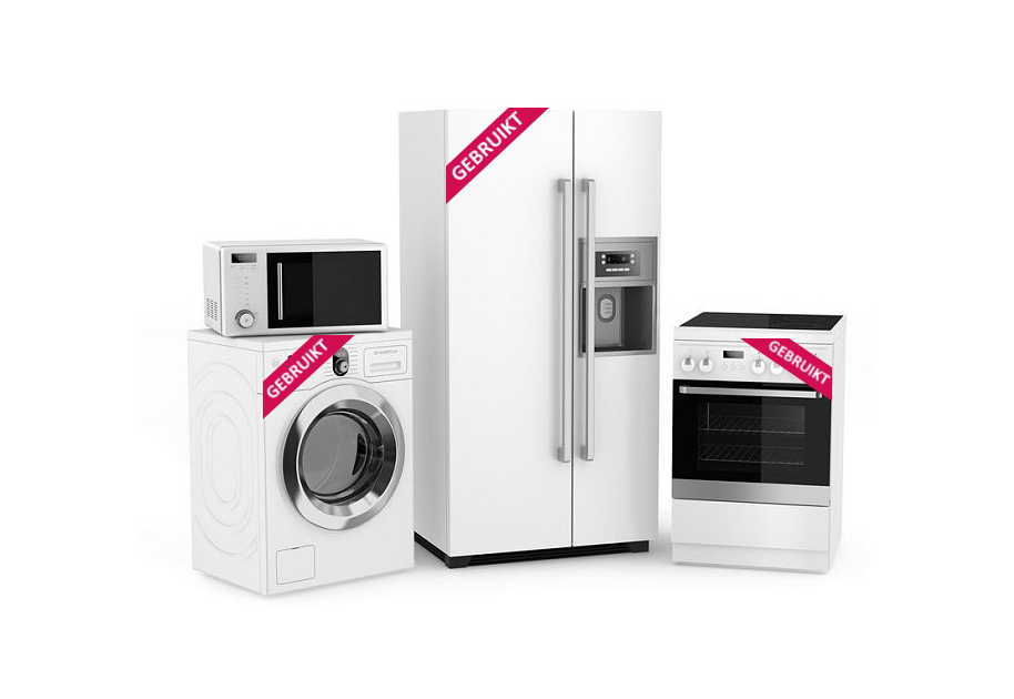 Goedkoop witgoed in Twente gebruike wasmachines, drogers, vaatwassers