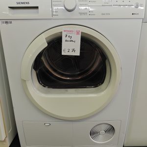 09912 - Siemens Wt46e375ex Condensdroger 7kg